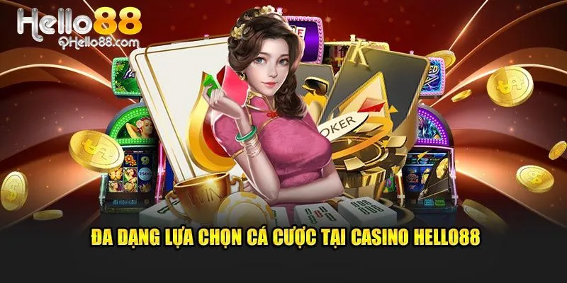 Tổng hợp game hot tại Casino Hello88