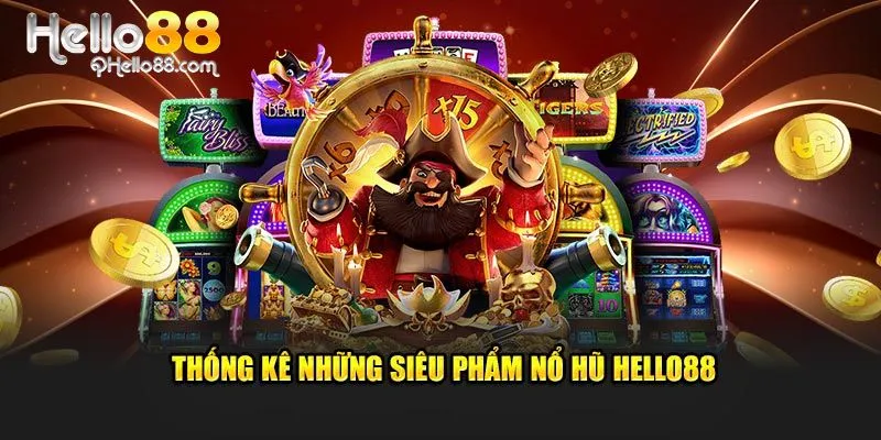 Thống kê những siêu phẩm Nổ hũ Hello88